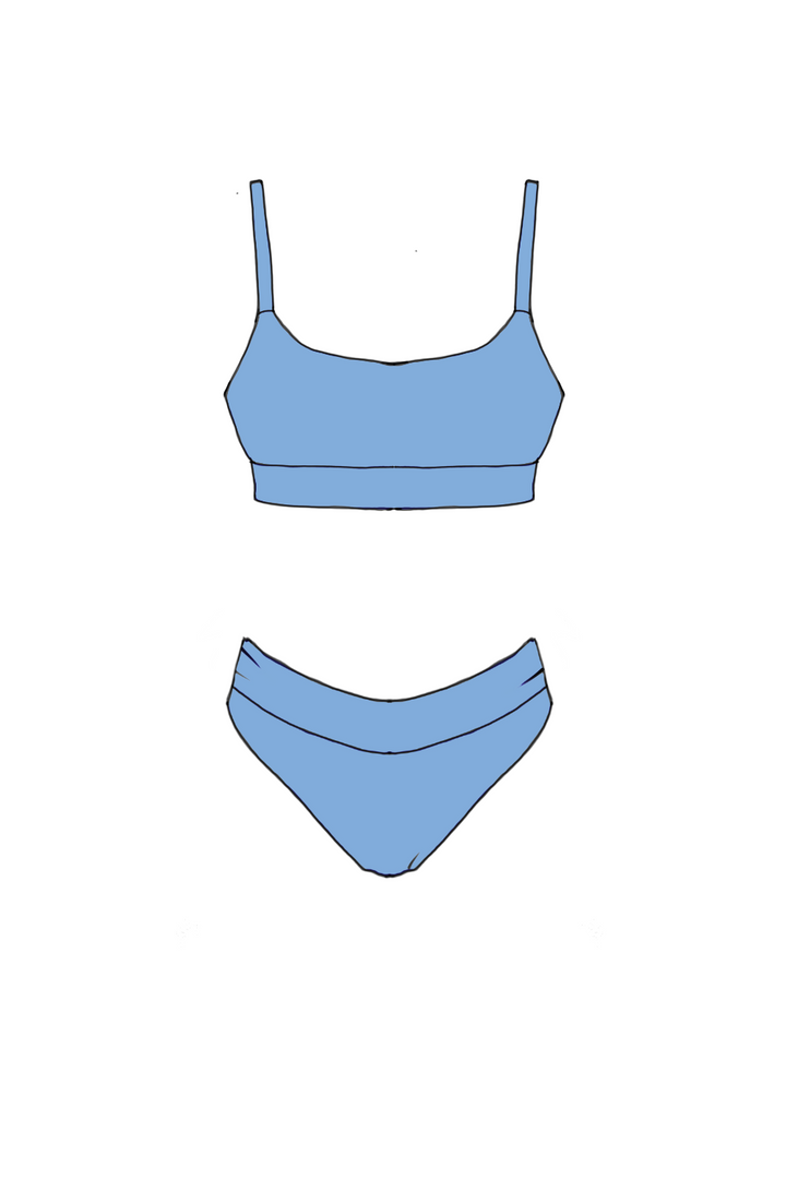 old navy sport style swimwear bikini pdf sewing pattern